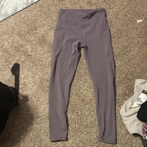 Athleta Lavender High-Rise Leggings